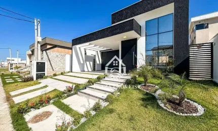 Casa com 3 dormitórios, 126 m² - venda por r$ 890.000,00 ou aluguel por r$ 5.985,00/mês - nova são pedro - são pedro da aldeia/rj