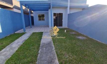 Casa para Venda em São José dos Pinhais, São Marcos, 3 dormitórios, 1 suíte, 2 banheiros, 3 vagas