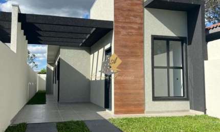Casa para Venda em São José dos Pinhais, Costeira, 3 dormitórios, 1 suíte, 2 banheiros, 2 vagas