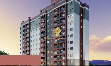 Apartamento para Venda em Pinhais, Centro, 2 dormitórios, 1 suíte, 2 banheiros, 1 vaga