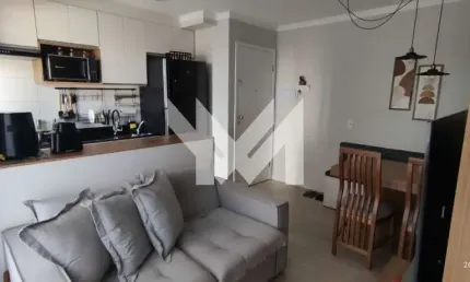 Apartamento para venda 42M², 2 Quartos, sacada e 1 vaga, Vila Rosália