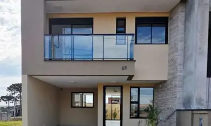 Casa em condomínio fechado com 3 quartos à venda na Rua Manoel Martins, 905, Costeira, São José dos Pinhais, 141 m2 por R$ 859.000