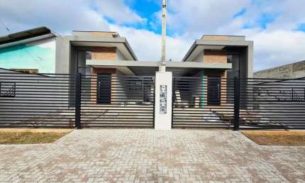 Casa com 3 quartos à venda na Rua Carlos Drummond de Andrade, Costeira, São José dos Pinhais, 87 m2 por R$ 699.000