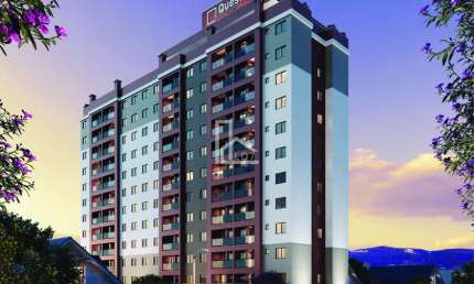 Apartamento com 2 quartos à venda na Rua Haiti, 394, Centro, Pinhais, 55 m2 por R$ 380.000