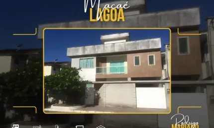 Vendo casa espetacular com 4 quartos no Mirante a Lagoa em Macaé