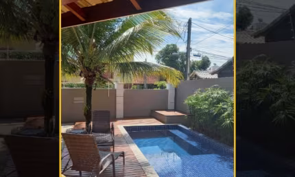 Vendo luxuosa casa com 4 dormitórios em piscina no Novo Rio das Ostras