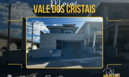 Vendo casa espetacular com 4 suítes no Vale dos Cristais em Macaé