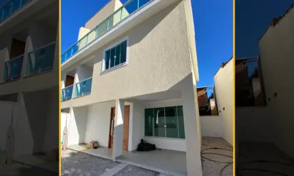 VENDO MARAVILHOSA CASA COM 3 DORMITÓRIOS E PISCINA EM COSTA AZUL EM RIO DAS OSTRAS
