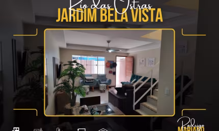 VENDO MARAVILHOSA CASA COM 3 SUÍTES NO BELA VISTA EM RIO DAS OSTRAS