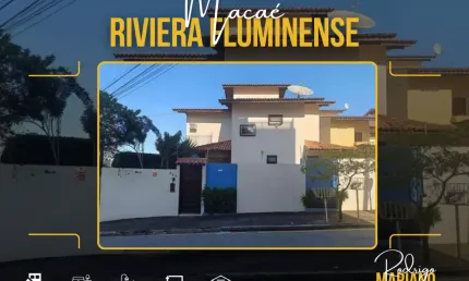 VENDO MARAVILHOSA CASA COM 3 DORMITÓRIOS NO  RIVIERA EM MACAÉ
