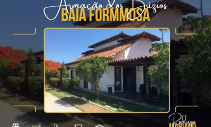 VENDO LINDA CASA COM 2 DORMITÓRIOS NA BAIA FORMOSA EM BUZIOS