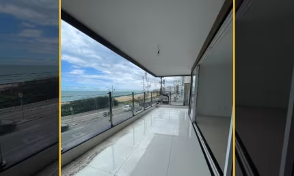 Excelente apartamento vista mar com 3 quartos  para venda na Praia Campista em Macaé