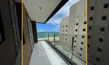 Excelente apartamento vista mar com 2 quartos para venda na Praia Campista em Macaé