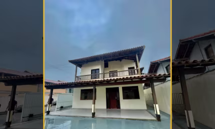 VENDO LINDA CASA COM 5 DORMITÓRIOS NO VISCONDE EM MACAÉ