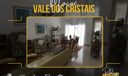 VENDO LINDA CASA COM 3 DORMITÓRIOS NO VALE DOS CRISTAIS EM MACAÉ