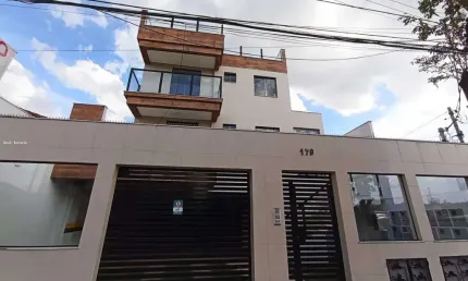 Apartamento com Área Privativa para Venda em Belo Horizonte, Santa Branca, 3 dormitórios, 1 suíte, 1 banheiro, 2 vagas