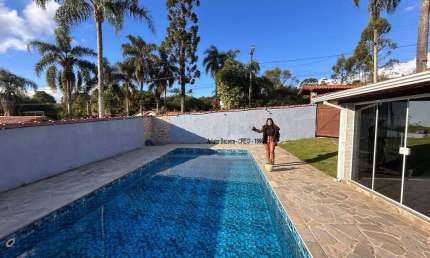 CHÁCARA COM LAGO MARAVILHOSO EM CONDOMÍNIO - IBIÚNA - SP