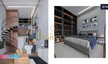 Apartamento com 1 quarto à venda na Rua Arthur Mohr, 326, Portão, Curitiba por R$ 379.900