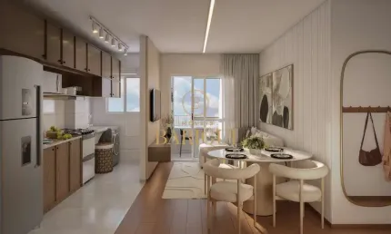 Apartamento com 2 quartos à venda na Br-116 Linha Verde, 18727, Pinheirinho, Curitiba por R$ 349.490