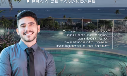 Apartamento em Tamandaré | A 2 Passos do Mar | Próximo a Entrega | Lazer Completo