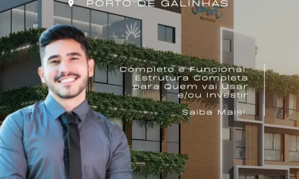 Apartamento em Porto de Galinhas | Pertinho do Mar | Alta Rentabilidade | Lazer Completo