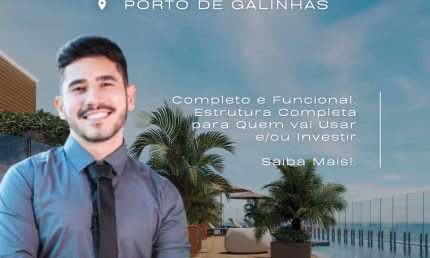 Apartamento em Porto de Galinhas | Pertinho do Mar | Alta Rentabilidade | Lazer Completo