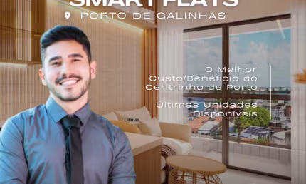 Apartamento em Porto de Galinhas | Próximo à Rua das Sombrinhas | Alta Rentabilidade