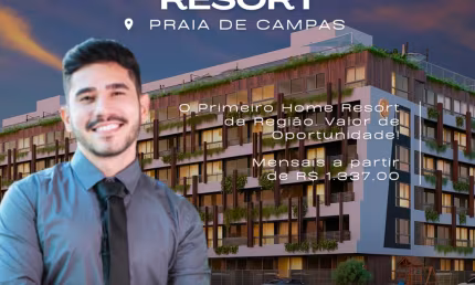 Apartamento em Carneiros | Praia de Campas | Conceito Resort | Alta Rentabilidade | Lazer Completo