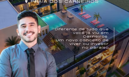 Flat na Praia dos Carneiros | 2 Quartos | Pertinho do Mar e do Acquaventura