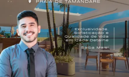 Flat na Praia de Tamandaré | A 50 do Mar | Fluxo de Pagamento Facilitado