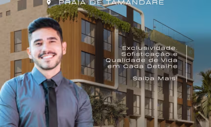 Apartamento na Praia de Tamandaré | A 50 do Mar | Fluxo de Pagamento Facilitado