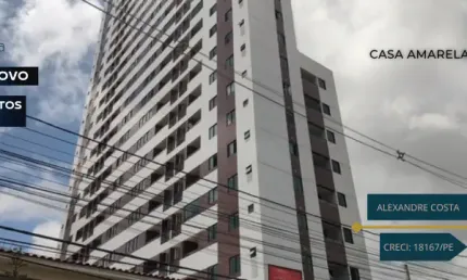 APARTAMENTO NOVO - 03 QUARTOS - CASA AMARELA/RECIFE - EXCELENTE LOCALIZAÇÃO