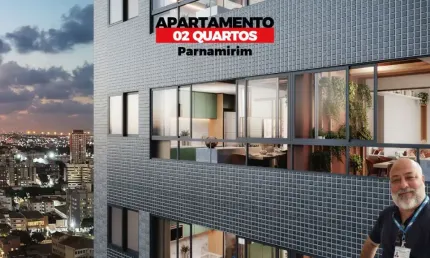 APARTAMENTO 02 QUARTOS - VARANDA GOURMET - EXCELENTE LOCALIZAÇÃO - NO MELHOR ZONA NORTE - PARNAMIRIM/RECIFE