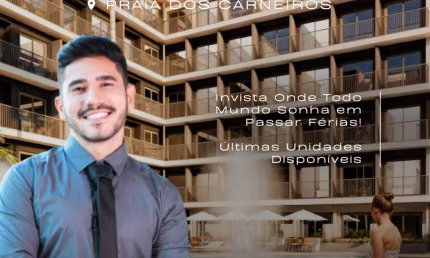 Flat na Praia dos Carneiros | Lazer Completo | Oportunidade com Mensais de R$ 1.500,00