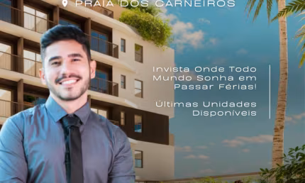 Flat na Praia dos Carneiros | Lazer Completo | Oportunidade com Mensais de R$ 1.500,00