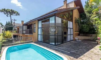 Casa com 4 dormitórios para alugar,  São João / Santa Felicidade.