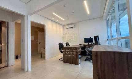 OPORTUNIDADE! SALA COMERCIAL A VENDA MOBILIADA NO ED. HELBOR DUAL BUSINESS