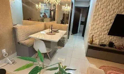 BELÍSSIMO APARTAMENTO MOBILIADO NO ED. MORADA DO PARQUE