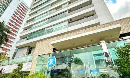Topázio - Apartamento de 127m² com 3 Suítes e 2 Vagas cobertas no Parque 10