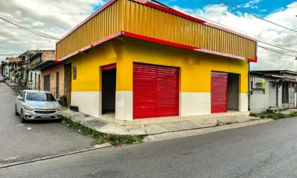 Ponto comercial com 2 salas para alugar na Rua Rio Buafana, 01, São José Operário, Manaus