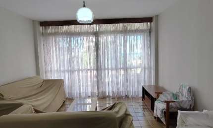 Apartamento 3 quartos em Cadeias 1 suíte 150m² com varanda na sala e no quarto