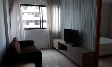Apartamento 1 quarto nas Graças Mobiliado 33m² Porteira Fechada Área de Lazer Completa