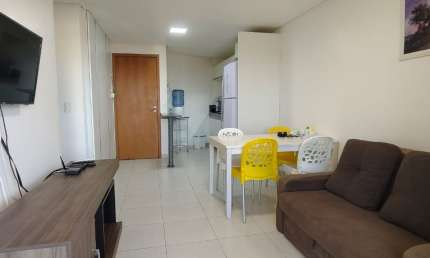 Apartamento com 1 quarto 46m² Praia de Carneiros Mobiliado Condomínio Resort Beira Mar