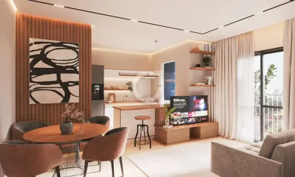 Apartamento com 2 quartos à venda na Rua Curupaitis, 797, Santa Quitéria, Curitiba, 64 m2 por R$ 656.278