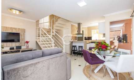 Casa em condomínio fechado com 3 quartos à venda na Rua do Cedro, 148, Barreirinha, Curitiba, 148 m2 por R$ 780.000