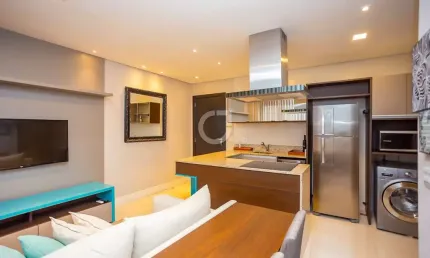 Apartamento com 1 quarto para alugar na Rua Presidente Carlos Cavalcanti, 1117, São Francisco, Curitiba, 44 m2 por R$ 4.100