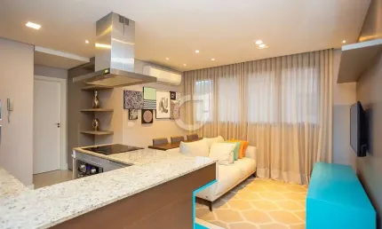 Apartamento para alugar na rua presidente carlos cavalcanti, são francisco, curitiba, 44 m2 por r$ 4.100