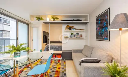 Apartamento com 1 quarto à venda na rua ubaldino do amaral, 755, alto da rua xv, curitiba, 38 m2 por r$ 395.000