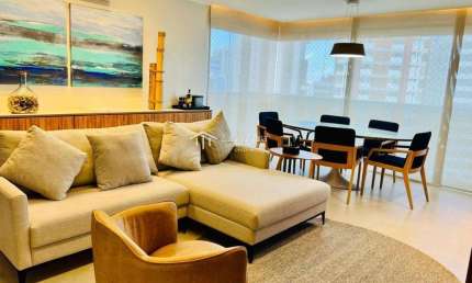 Apartamento a venda no Lucce Graça com 3 quartos, varanda gourmet,vista mar, 86,17 m² e 2 vagas. Totalmente mobiliado e decorado!