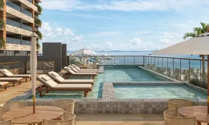 Mirari Urbana Beach Living apartamentos com 3 quartos com vista para o mar!